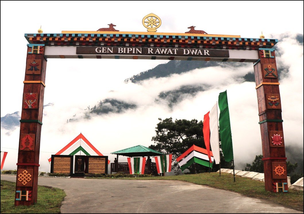 Kibitho village near India-China border